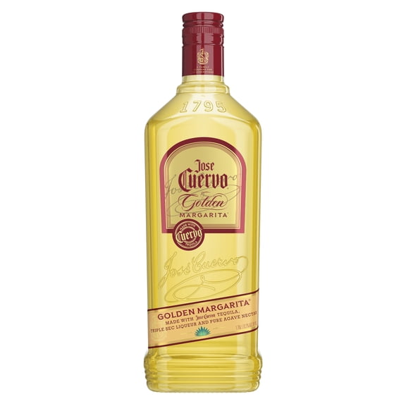 Jose Cuervo Golden Margarita Original Cocktail, 1.75 L Glass Bottle, 12.7% ABV