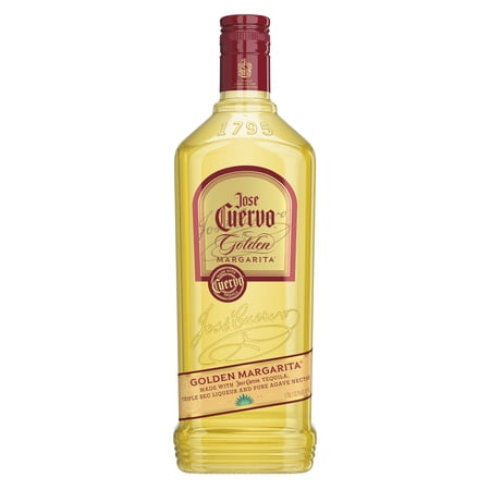 Jose Cuervo Golden Margarita Original Cocktail, 1.75 L Glass Bottle, 12.7% ABV