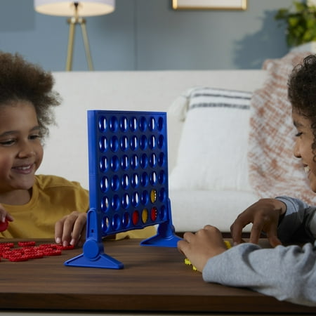 Connect 4 Classic Grid Board Game, 4 in a Row Strategy Board Games for Kids