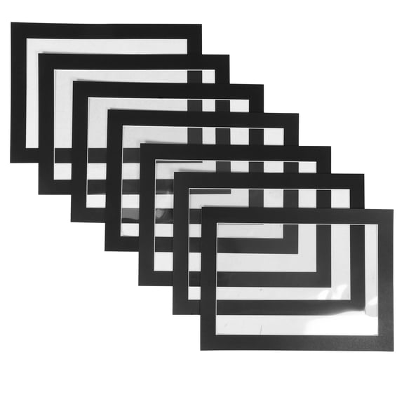 MLINS 12pcs Art Display Frames For Kids 8k Cardboard Frames For Children Artwork Kids Art Display Frame School Photo Frame Paper Frames