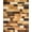 Brown, Pattern 1, variant on Flatwoven High Traffic Area Rug, Contemporary with Stunning Timber Design, Non Slip, Stain Resistant, Washable Area Rugs for Living Room, Bedroom(Brown, 2X3)