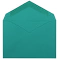 thumbnail image 2 of JAM Paper 4Bar Envelopes, 3 5/8 x 5 1/8, Sea Blue, 1000/Carton, 2 of 4