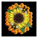 thumbnail image 1 of Cuadros Decorativos Kit de pintura de diamante 5D mosaico de taladro redondo de girasol DIY (HJ561) Sywqhk Nuevos Originales, 1 of 9
