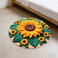 thumbnail image 1 of BotaniNest 3D Floral Area Rug Non Slip Floor Mat For Living Room And Entryway, 1 of 6