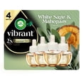 thumbnail image 1 of Air Wick Vibrant Repuesto de aceite para enchufe White Sage & Mahogany 4 unidades, 1 of 8