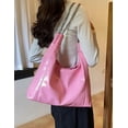 thumbnail image 5 of Kukuzhu Tote Bag Women's PU Leather Shoulder Bag Lightweight Hobo Bucket Armpit Purse Handbag Work Top Handle Bag, 5 of 8