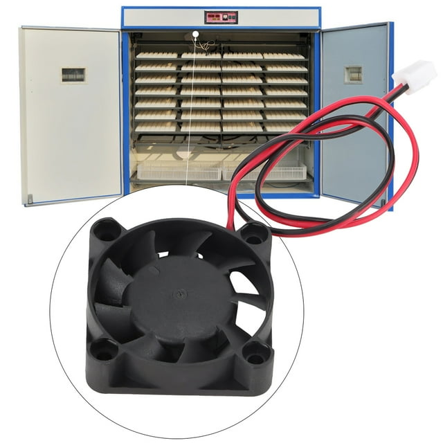 Incubadoras Máquina para incubar Ventilador de refrigeración Incubadora industrial Accesorio para ventiladores dedicados 4010 Axial 12V ANGGREK Otros