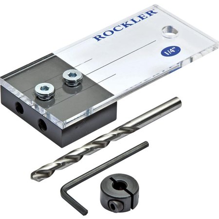 Rockler Jig - 1/4'' Dowel Drilling Jig Kit By Rockler