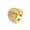 Gold, variant on Vintage Wide Band Arc Dome Ring for Women Chunky Textured Bump Dot Pattern Heavy Minimalist Irregular Statement Stackable Band