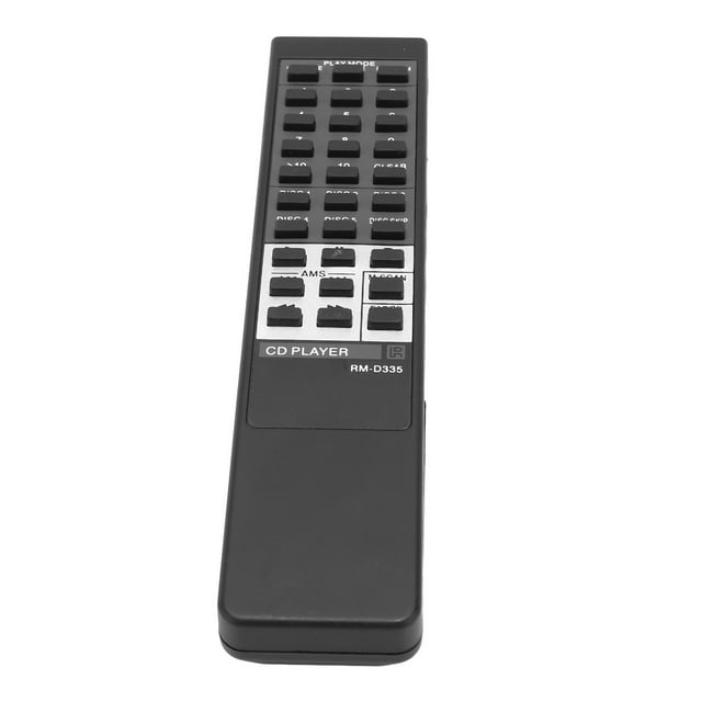 Télécommande de Remplacement, Longue Distance de Transmission Confortable Sensation de Main Ajustement Parfait Lecteur CD Ergonomique Remplacé Abdos à Distance pour C365 pour C495