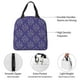 thumbnail image 4 of Easygdp Lavender Flowers Bolsa Térmica Premium - Tela Oxford Impermeable, Gran Capacidad, Bolsillo Frontal, Unisex para Trabajo, Escuela, Actividades al Aire Libre y Picnics, 4 of 8