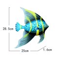 thumbnail image 3 of Peces De Metal, Adornos De Peces Colgantes, Arte De Pared Para Decoración De Fiesta En Casa Moyic HA043473-02, 3 of 5