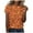 Orange, variant on Summer Tops for Women Loose Womens Tops Women Short Sleeve T Shirt Football Shirt plus Long Sleeve Stripe Fashion Womens T Long Shirts for Layering Running Shirts Orange M