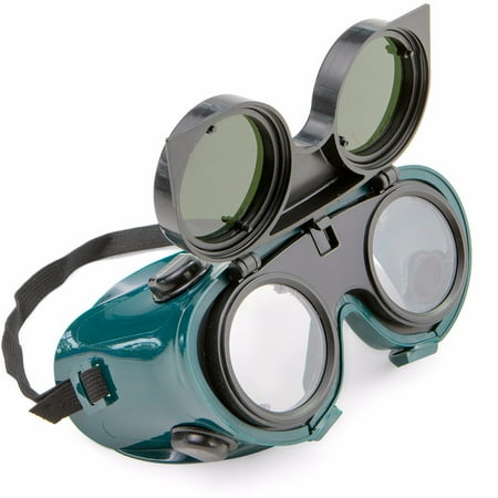Grinding Welding Goggles Safety Lens ANSI, with Flip-Up Glasses