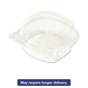 Pactiv ClearView SmartLock Food Containers, Hoagie Container, 11 oz, 5.25 x 5.25 x 2.5, Clear, 375/Carton -PCTYCI81050