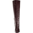 thumbnail image 2 of Sam Edelman Shauna Port Wine Pointed Toe Stiletto Heeled Knee High Fashion Boots (Port Wine, 9), 2 of 6