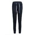 thumbnail image 2 of Womens Elastic Waist Pencil Stretch Denim Skinny Drawstring Jeans Pants Trousers, 2 of 5