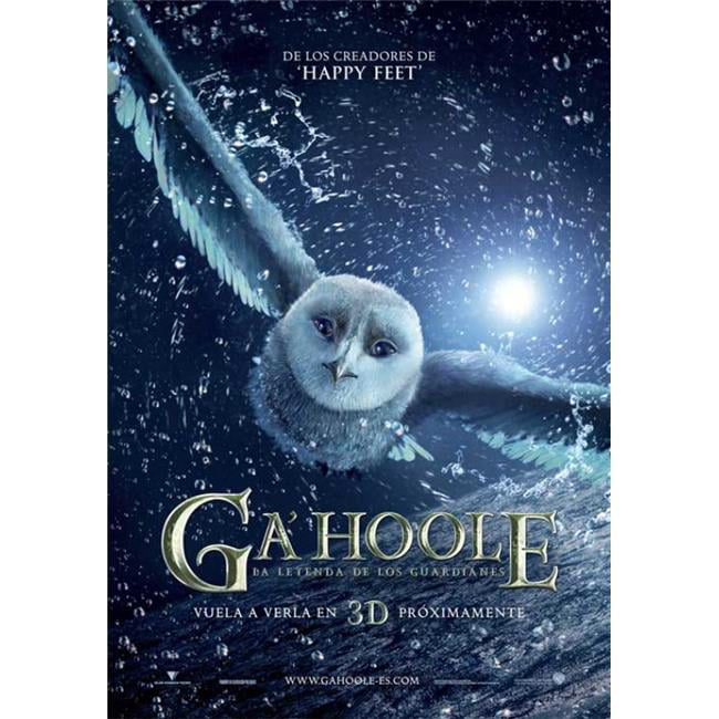 LEGEND OF THE GUARDIANS THE OWLS OF GA'HOOLE Movie POSTER 27x40 F 