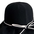 thumbnail image 5 of QSAWXQZ Women's Bucket Hat Bow Foldable Soft Brim Summer Beach Sun Hat Lightweight Travel Headwear Free Size, 5 of 5