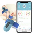 thumbnail image 1 of LOOKEE® BabyO2™ Baby Oxygen Monitor with Audio Alarm and App Notification | Track Oxygen Level, Heart Rate and Movement | Designed for 0-3 Years Old, 1 of 8