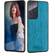 for Samsung Galaxy S21 Ultra Case Simulation Wood, Ultra Slim Soft Protective Shell Wood Grain, TPU Bumper Shockproof Drop Proof Protective Cover for Samsung Galaxy S21 Ultra Case