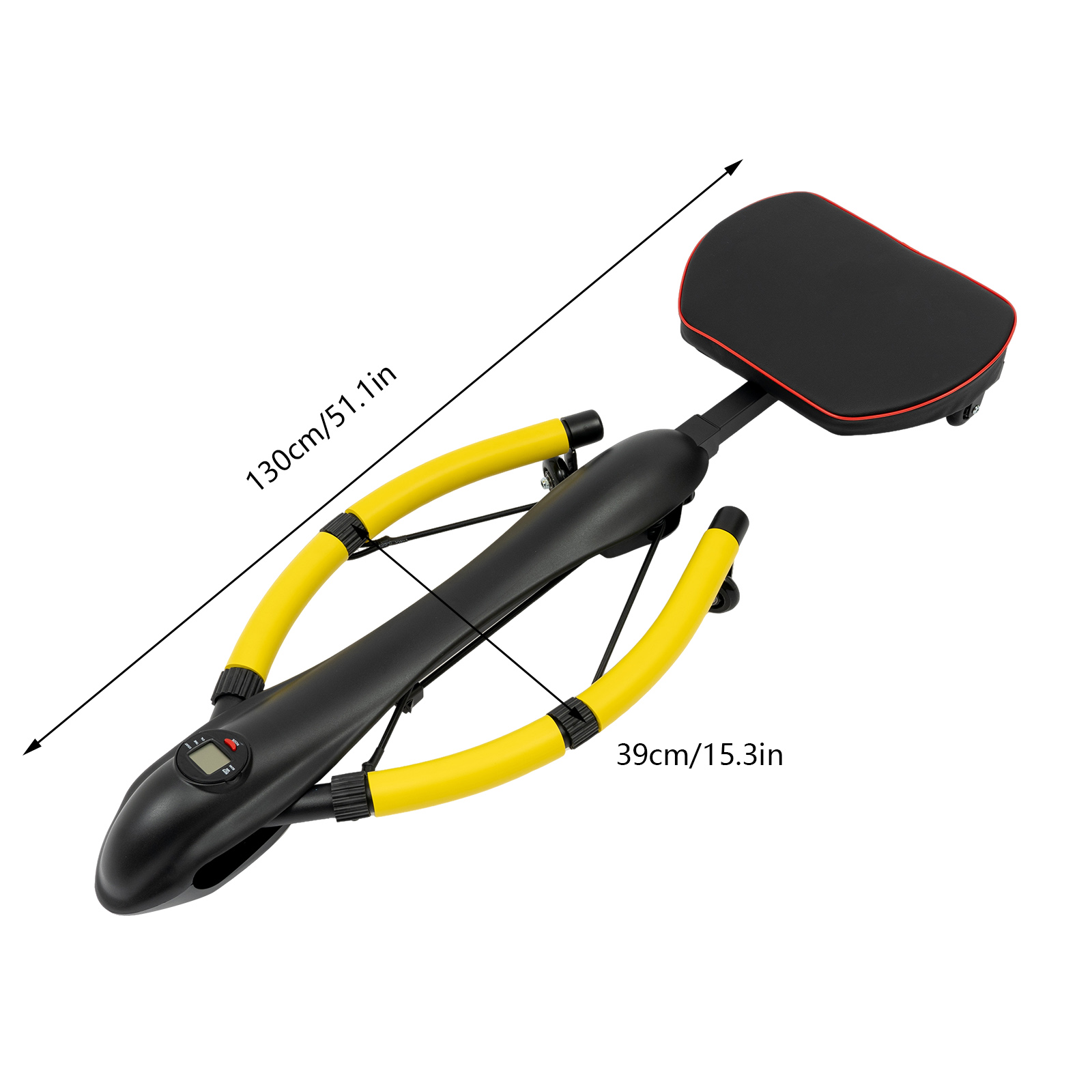 Modern 90° Body Workout Machine Abdominal Exercise Rowing Machine 3 Gear Adjustable