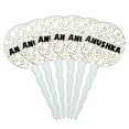 thumbnail image 1 of Anushka Cupcake Picks Toppers - Set of 6 - Mutlicolored Speckles, 1 of 1