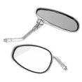 thumbnail image 1 of 2Pcs 10mm Motorcycle Motorbike Handlebar Rear View Side Mirrors Replacements, 1 of 4