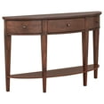 thumbnail image 4 of U-Shape Console Table With 3 Drawers 1 Shelf Wood+MDF Home Furnishing For Hallway Entryway Living Room, 4 of 9