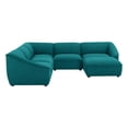 thumbnail image 3 of Modway Comprise Sectional Sofa, Teal Fabric, 3 of 3
