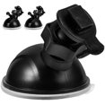 thumbnail image 1 of 3Pcs Vehicle Dash Cam Mount with 1/4 Mini Ball Head Suction Cup, Single Buckle Car Dash Cam Holder, 1 of 6