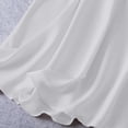 thumbnail image 3 of Loose Pajamas for Women Women's Lace Trim Nightgown Spaghetti Strap V-Neck Bowknot Slip Sleep Dress Summer Lightweight Nightdress with Built in Bras White M, 3 of 6