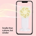 thumbnail image 6 of Fans on Clearance ASXITE Fans that Blow Cold,Handheld Fan,Portable Small Fan With 3 Speeds,USB Rechargeable Hand Fan,Fan Battery Operated,Suitable For Outdoor Indoorr Commuting,Office,Travel, 6 of 6