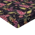 thumbnail image 4 of Ambesonne Tropical Fitted Sheet, Watercolor Grevillea Art, King Size, Dried Rose and Earth Yellow, 4 of 5