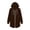 Brown, variant on Long Hoodies for Women Zip Up Lightweight Comfort Long Sleeve Oversized Sweatshirt Fall Fashion Fleece Jackets with Pockets S-2XL
