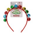 thumbnail image 2 of (2 pack) Scunci Merry + Bright Jingle Bell Headband Holiday Party Accessory, 1-Piece, 2 of 3