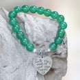 thumbnail image 2 of NOVICA Agate beaded stretch bracelet, 'Path of Love', 2 of 8