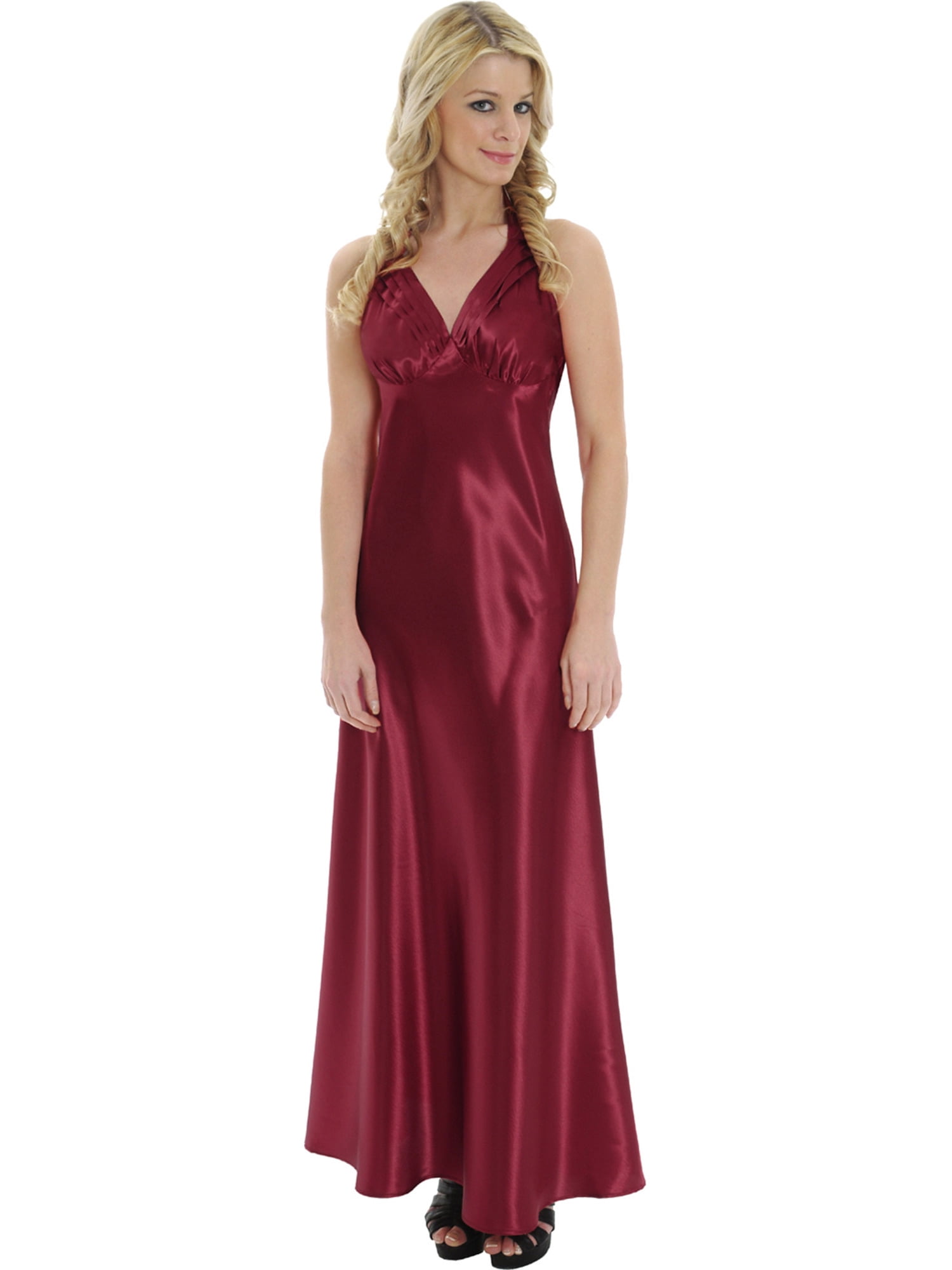 long red nightgown