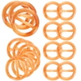thumbnail image 1 of Miangastore Bague Foulard en Résine 30 Pcs 0.6x1.7x1.7In, 1 of 9