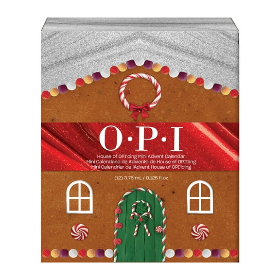 OPI Holiday 2025 Nail Lacquer 12PC Mini Nail Polish Set, 12 Pack Advent Calendar