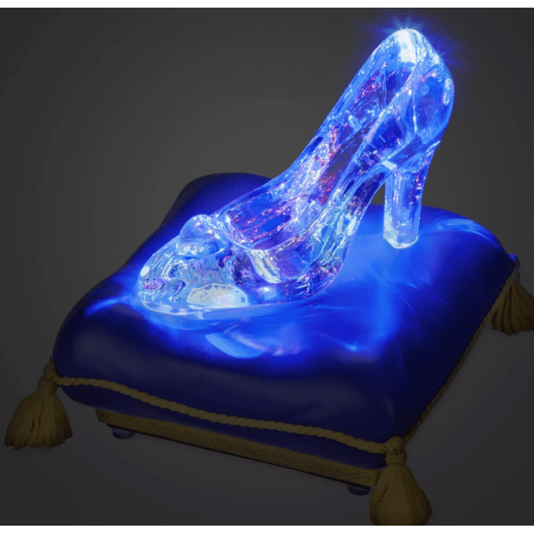 シンデレラ フィギュア ライトアップ ガラスの靴 Cinderella 75th Disney Parks Cinderella Light-Up Glass Slipper Figure 75th