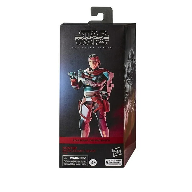 En Stock Hasbro Star Wars The Bad Batch Wrecker Tech Echo Clone Commando Hunter la serie negra 6 pulgadas figuras de acción de juguete regalos