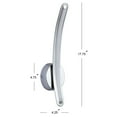 thumbnail image 4 of JONATHAN Y Roxanna 17.7" Dimmable Integrated LED Metal Sconce, Chrome, 4 of 9