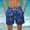 Dark Blue, variant on Mens Swim Trunks 5 Inch Beach Shorts with Mesh Lining Funny Swimming Bathing Suits Quick Dry Swimwear