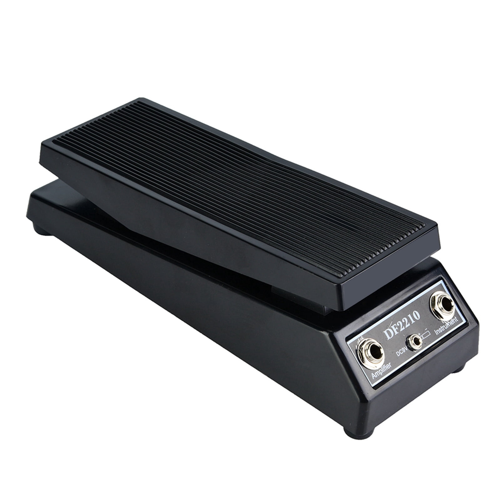 lWah Pedal Guitar DF2210 Classic Wah Guitar Effect Pedal Ideal for Band DJ Players Black 9.5 x 3.7 x 2.8in