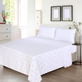 thumbnail image 5 of RUVANTI 100% Cotton Sheets – King Size Percale Bedding, Cooling & Breathable Floral Design, Durable with a Crisp, Soft & Comfortable Feel, 16" Deep Pocket, 4-Piece Set, Phulkari, 5 of 8