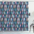thumbnail image 1 of Ambesonne Mid Century Shower Curtain, Colored Drop Shapes, 69"Wx75"L, Multicolor, 1 of 3
