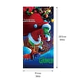 XuYi Christmas Decoration, Fancy Christmas Grinch Decoration Valance