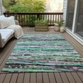 thumbnail image 4 of Dalyn Rugs Machine Washable Indoor/Outdoor Chantille ACN2125 Teal 9' x 12' Rug, 4 of 9
