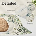 thumbnail image 3 of Eucalyptus Leaves Long Body Pillow Cover 20x60 Inch, Watercolor Weeping Teal Botanical Vintage Decorative Pillowcase with Zipper, Microfiber Pillow Protector, Soft Long Pillowcases for Women, 3 of 9